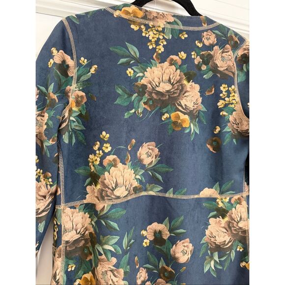 Anthropologie /Monarc Emilie Sueded Kimono Jacket - Picture 10 of 12